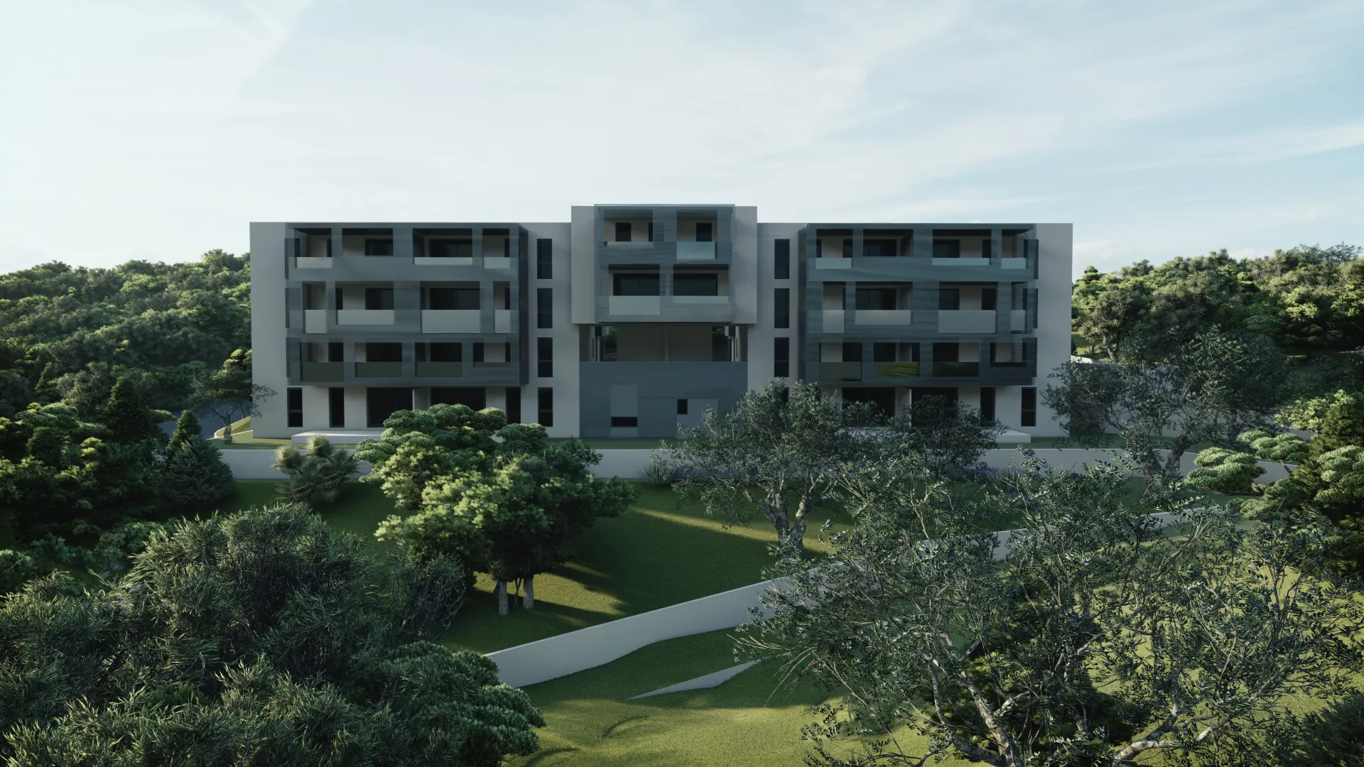 Mezanovci Residence - Solin Solin render 9